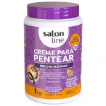 Salon Line Creme Pentear Brilho Intenso 1kg