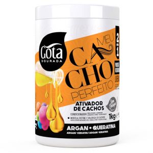 Gota Dourada Ativador De Cachos Meu Cacho Perfeito 2em1 1kg