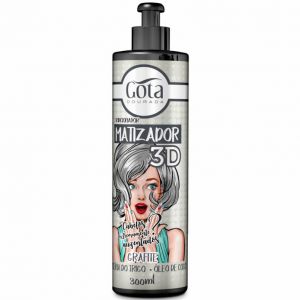 Gota Dourada Matizador 3d Grafite 300ml