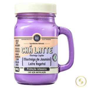 Lola Chá Latte Manteiga de Jasmim + Leite Vegetal de Coco 300g