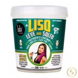 Lola Liso, Leve E Solto Máscara 230g