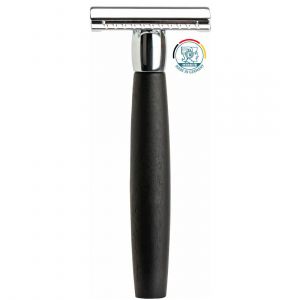 Merkur Safety Razor Closed Comb 49c Ebony Wood