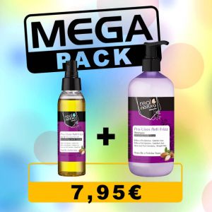 Mega Pack Real Natura Pro-Lisos Anti Frizz Argan