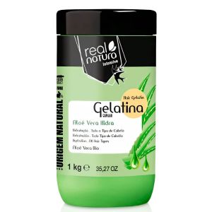 Real Natura Gelatina Aloé Vera Hidra 1kg