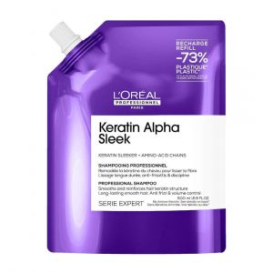 Recarga Loreal Shampoo Keratin Alpha Sleek 500ml