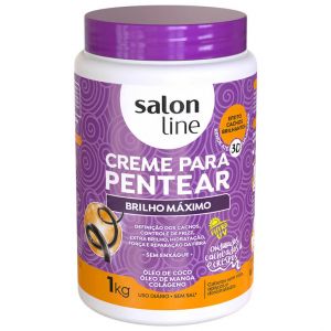 Salon Line Creme Pentear Brilho Intenso 1kg