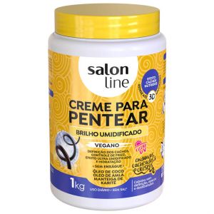 Salon Line Creme Pentear Brilho Molhado 1kg