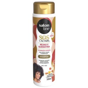 Salon Line SOS Shampoo Ricino E Queratina 300ml