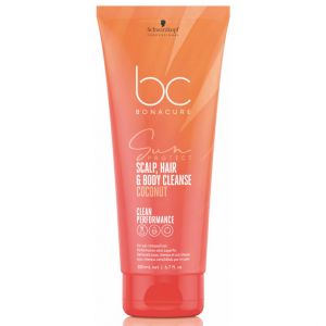 Schwarzkopf BC Sun Protect Shampoo Cabelo e Corpo 200ml
