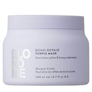 Schwarzkopf Blondme Bond Repair Purple Máscara Roxa 200ml