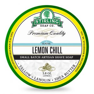 Stirling Soap Company Shaving Cream Glacial Lemon Chill 170ml