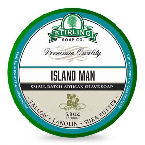 Stirling Soap Company Shaving Cream Island Man 170ml