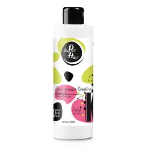 Super Hair Shampoo Reconstrução Keratina 400ml