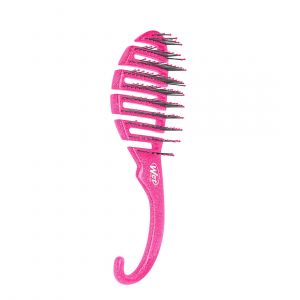 Wet Brush Shower Detangler Glitter Pink